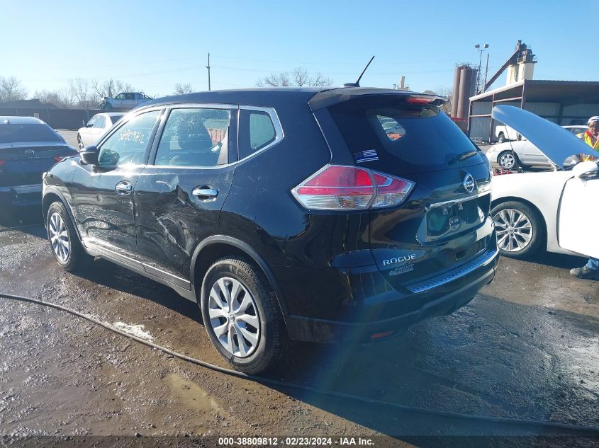 2015 Nissan Rogue S VIN: KNMAT2MV2FP540611 Lot: 38809812