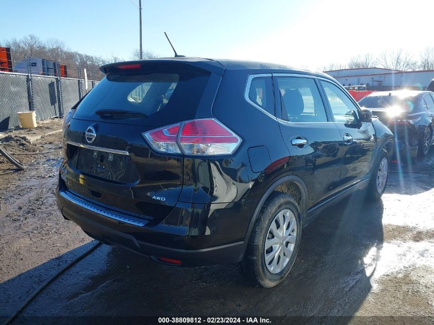 2015 Nissan Rogue S VIN: KNMAT2MV2FP540611 Lot: 38809812