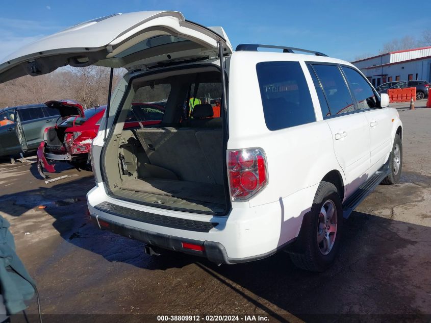 2006 Honda Pilot Ex-L VIN: 5FNYF28546B027337 Lot: 38809912