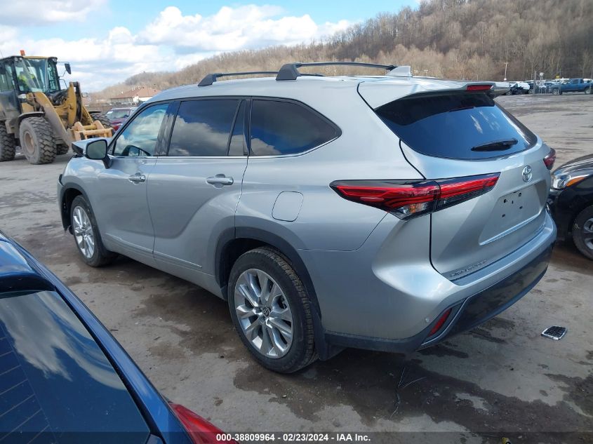 2021 Toyota Highlander Limited VIN: 5TDDZRBH8MS112594 Lot: 38809964