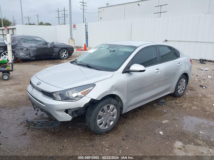 VIN 3KPA24AD7ME380507 2021 KIA RIO LX/S