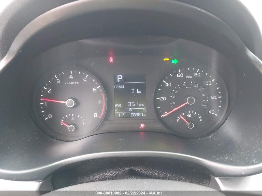 VIN 3KPA24AD7ME380507 2021 KIA RIO LX/S