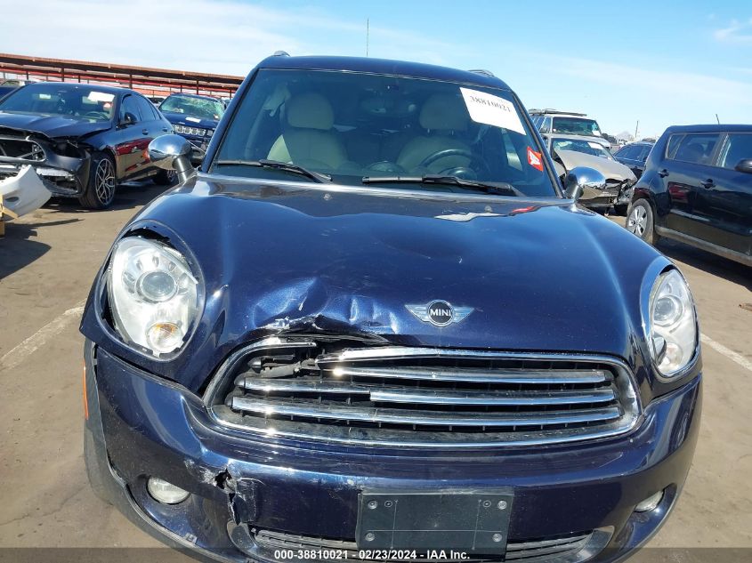 2014 Mini Countryman Cooper VIN: WMWZB3C54EWR41981 Lot: 38810021