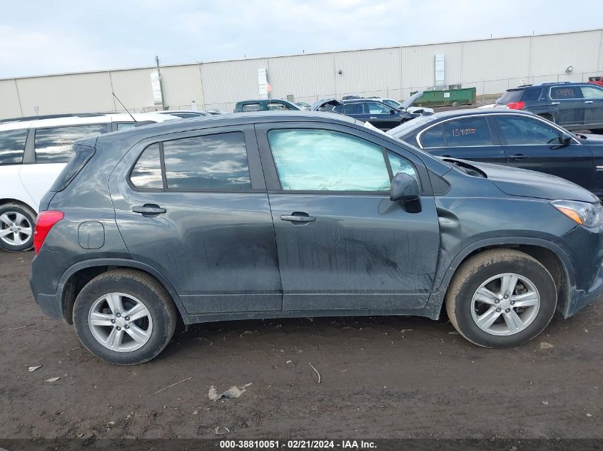 2020 Chevrolet Trax Fwd Ls VIN: 3GNCJKSB9LL202743 Lot: 38810051