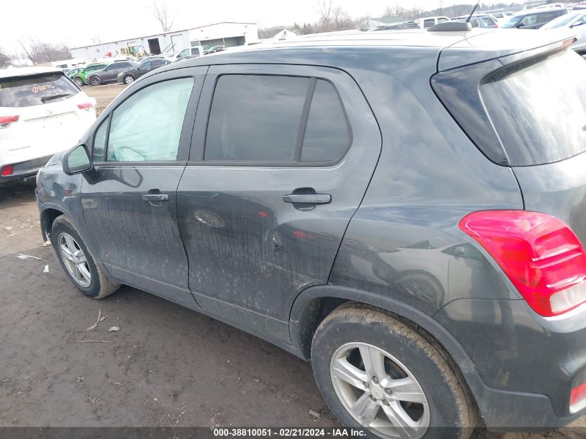 2020 Chevrolet Trax Fwd Ls VIN: 3GNCJKSB9LL202743 Lot: 38810051