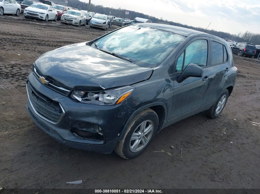 2020 Chevrolet Trax Fwd Ls VIN: 3GNCJKSB9LL202743 Lot: 38810051