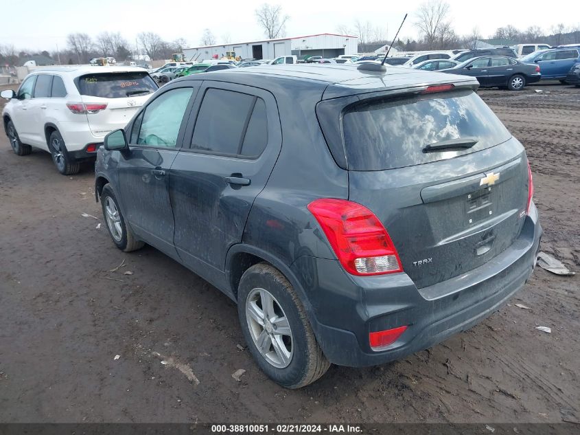 2020 Chevrolet Trax Fwd Ls VIN: 3GNCJKSB9LL202743 Lot: 38810051