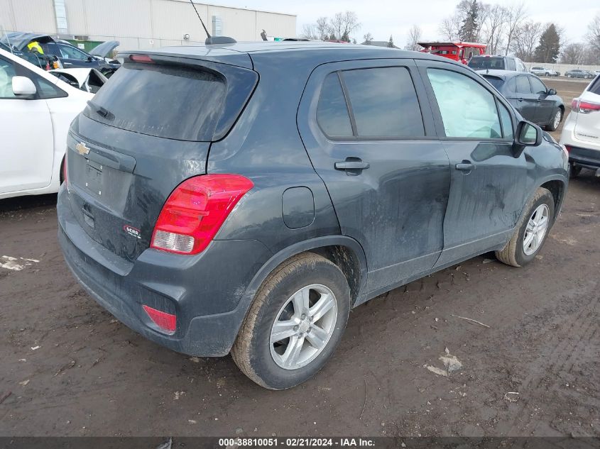2020 Chevrolet Trax Fwd Ls VIN: 3GNCJKSB9LL202743 Lot: 38810051
