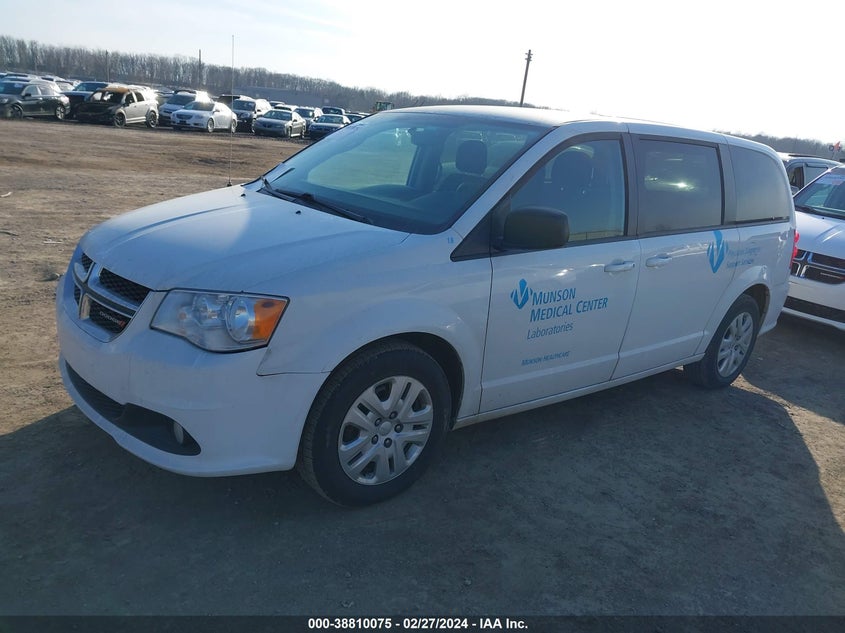 2018 DODGE GRAND CARAVAN SE - 2C4RDGBG1JR225890