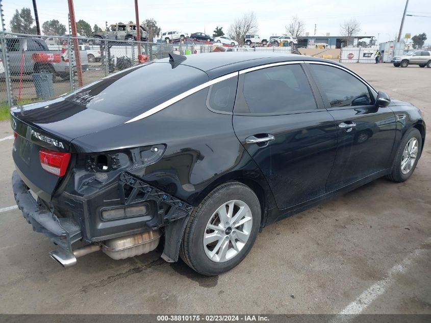 2017 Kia Optima Lx VIN: KNAGT4L37H5151707 Lot: 38810175