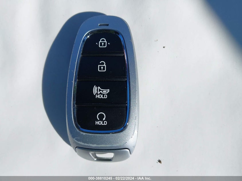 VIN KM8JBCA15NU072539 2022 HYUNDAI TUCSON HYBRID BLUE