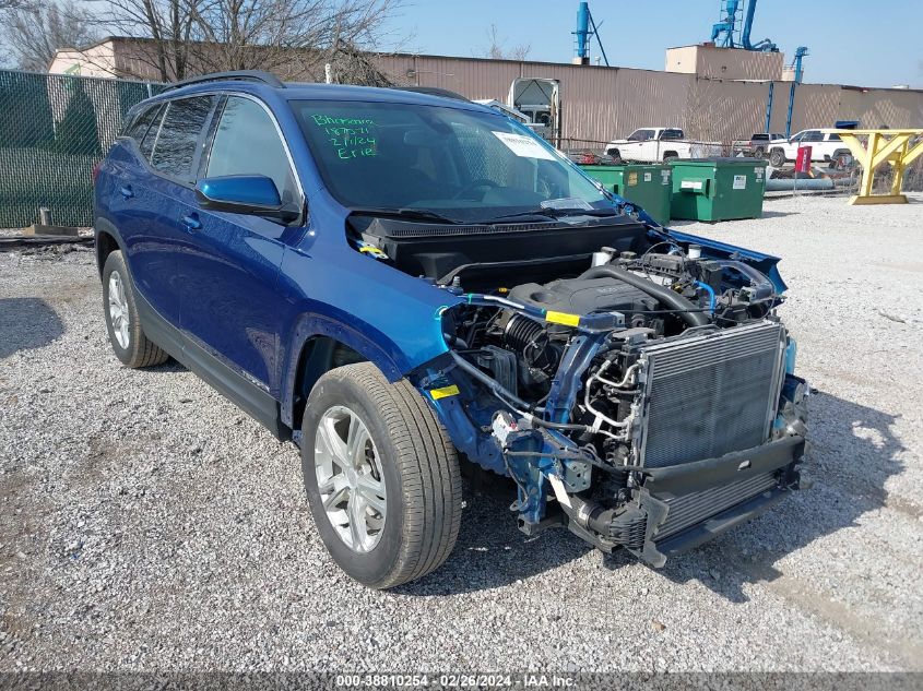 2020 GMC Terrain Fwd Sle VIN: 3GKALMEVXLL168263 Lot: 38810254