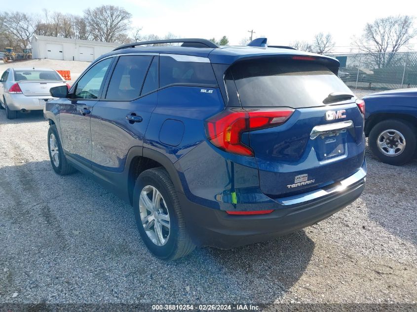 2020 GMC Terrain Fwd Sle VIN: 3GKALMEVXLL168263 Lot: 38810254