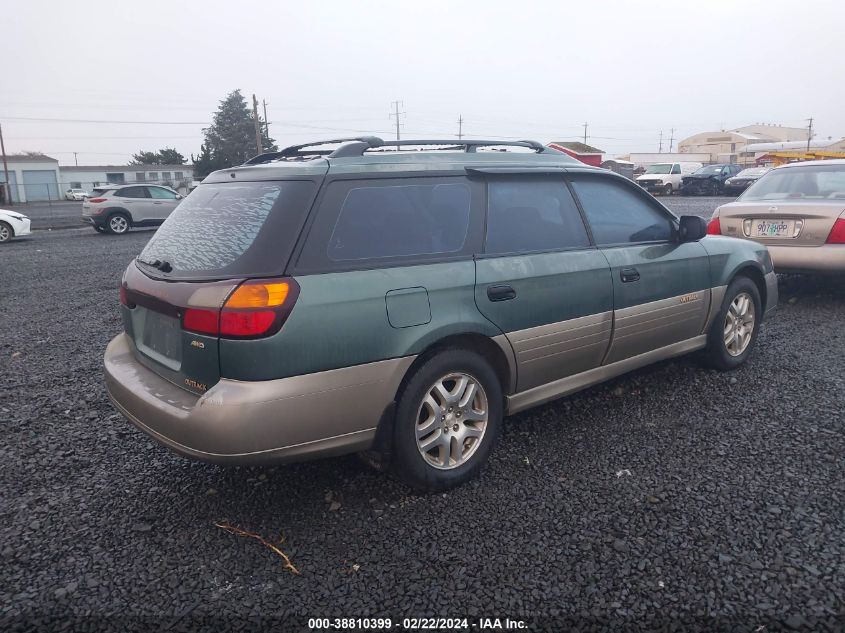 2002 Subaru Outback VIN: 4S3BH665126660300 Lot: 38810399
