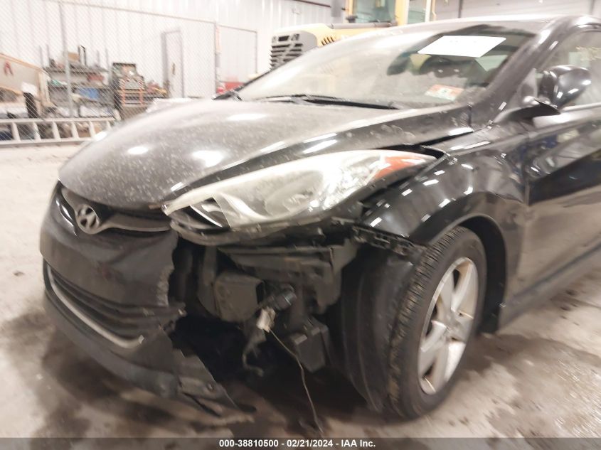 2013 Hyundai Elantra Gls VIN: 5NPDH4AE0DH284623 Lot: 38810500