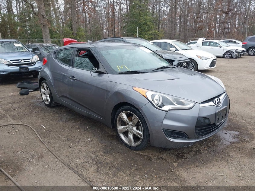2015 Hyundai Veloster VIN: KMHTC6ADXFU245409 Lot: 38810590