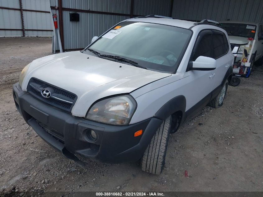 2007 Hyundai Tucson Limited/Se VIN: KM8JN12D67U494973 Lot: 38810682