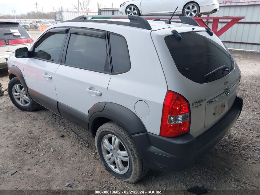 2007 Hyundai Tucson Limited/Se VIN: KM8JN12D67U494973 Lot: 38810682