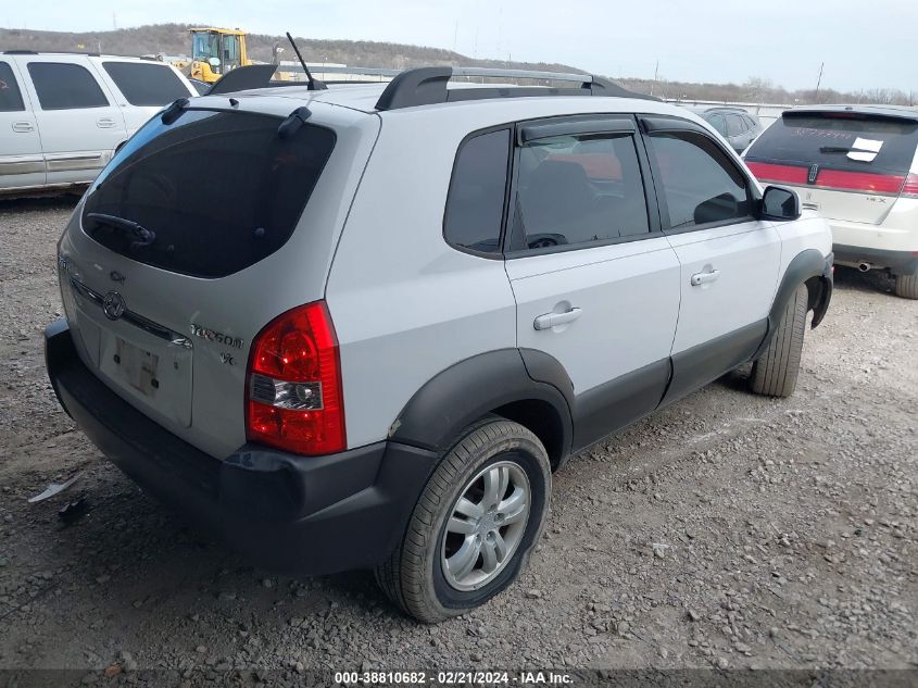 2007 Hyundai Tucson Limited/Se VIN: KM8JN12D67U494973 Lot: 38810682