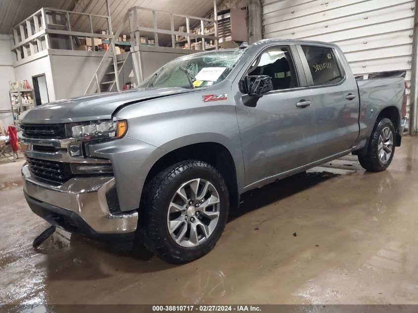 2021 Chevrolet Silverado 1500 4Wd Short Bed Lt VIN: 1GCUYDED4MZ182025 Lot: 38810717