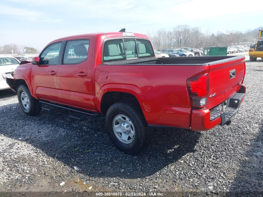 2018 Toyota Tacoma Dbl Cab/Sr/Trdspt/Or/Pro VIN: 5TFCZ5AN5JX156019 Lot: 38810875