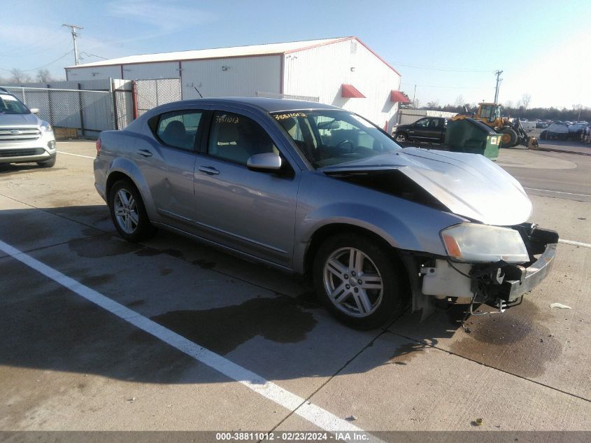 2013 DODGE AVENGER SXT - 1C3CDZCG7DN708919
