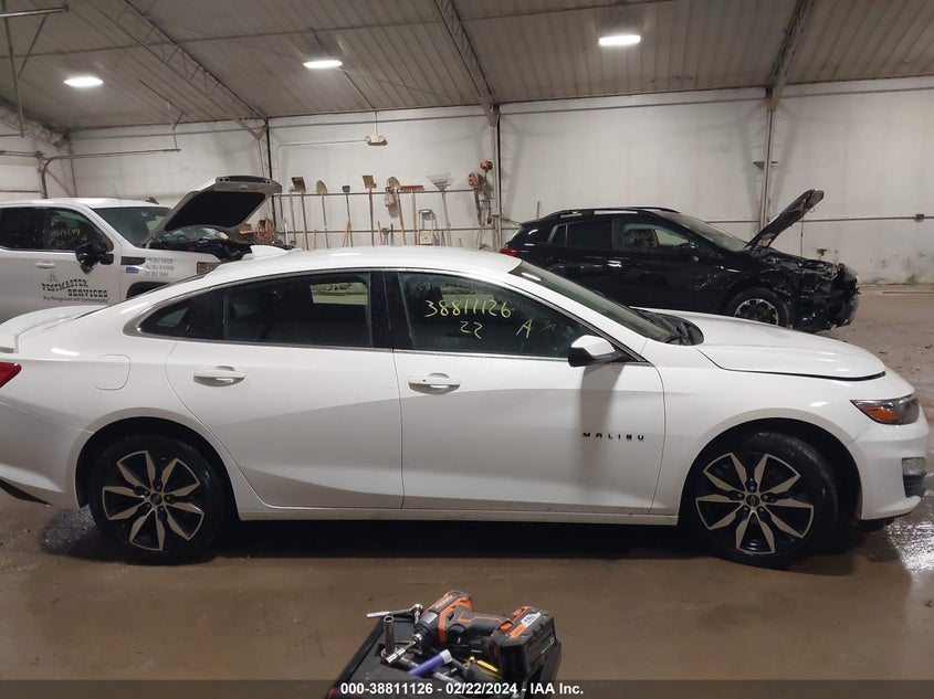 2022 CHEVROLET MALIBU FWD RS - 1G1ZG5STXNF193861