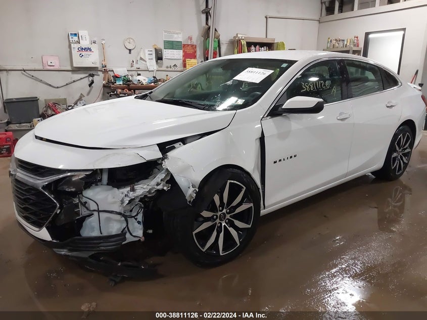 2022 CHEVROLET MALIBU FWD RS - 1G1ZG5STXNF193861