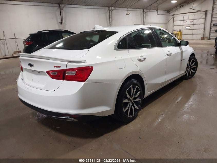 2022 CHEVROLET MALIBU FWD RS - 1G1ZG5STXNF193861