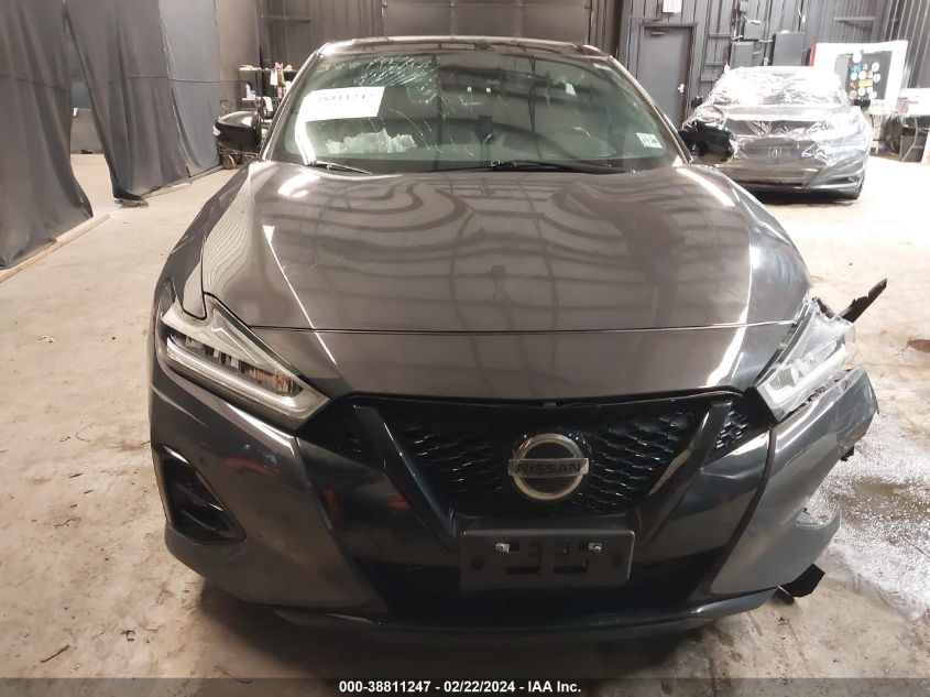 2021 Nissan Maxima Platinum Xtronic Cvt VIN: 1N4AA6FV2MC506687 Lot: 38811247