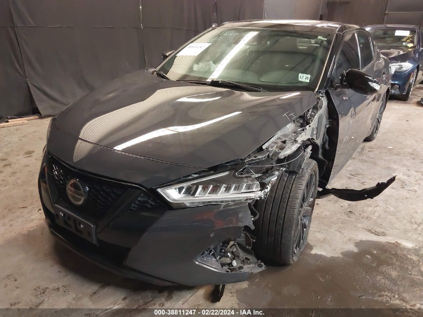 2021 Nissan Maxima Platinum Xtronic Cvt VIN: 1N4AA6FV2MC506687 Lot: 38811247