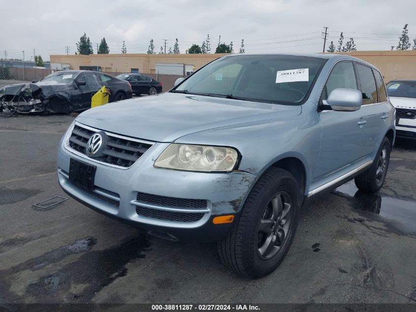 2006 Volkswagen Touareg V6 VIN: WVGZG77LX6D005876 Lot: 38811287