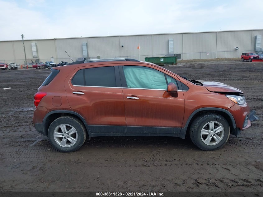 2019 CHEVROLET TRAX LT - 3GNCJLSB2KL320069
