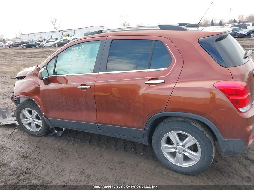 2019 CHEVROLET TRAX LT - 3GNCJLSB2KL320069