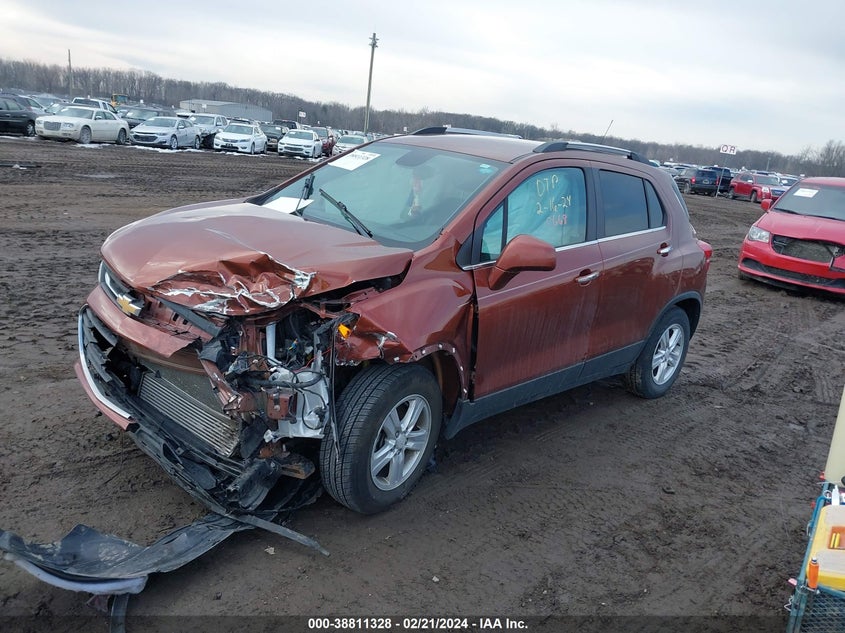 2019 CHEVROLET TRAX LT - 3GNCJLSB2KL320069