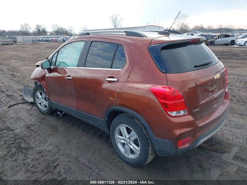 2019 CHEVROLET TRAX LT - 3GNCJLSB2KL320069