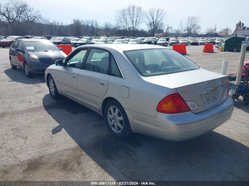 2000 Toyota Avalon Xls VIN: 4T1BF28B3YU014175 Lot: 38811339