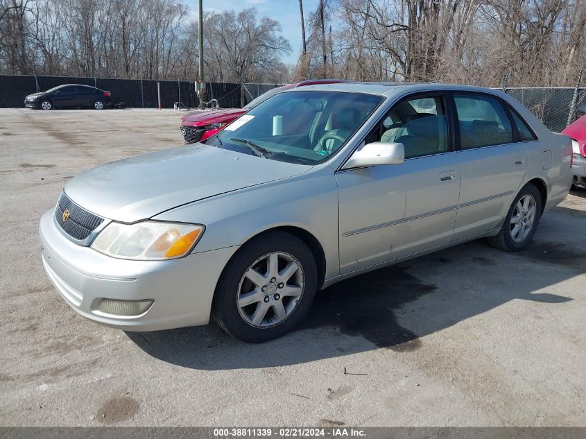 2000 Toyota Avalon Xls VIN: 4T1BF28B3YU014175 Lot: 38811339