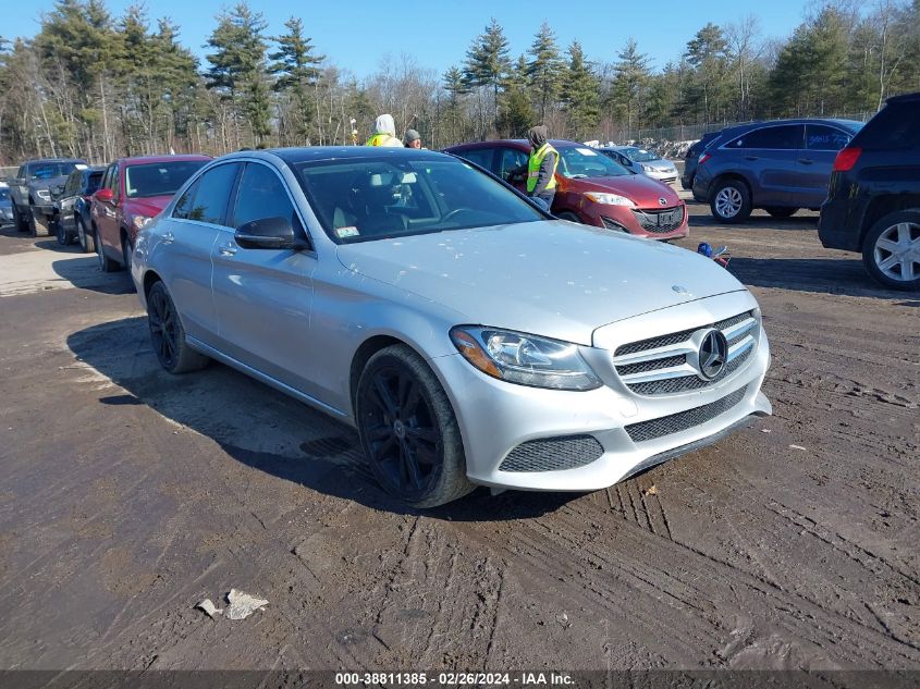 55SWF4KBXGU101135 2016 MERCEDES-BENZ C CLASS - Image 1