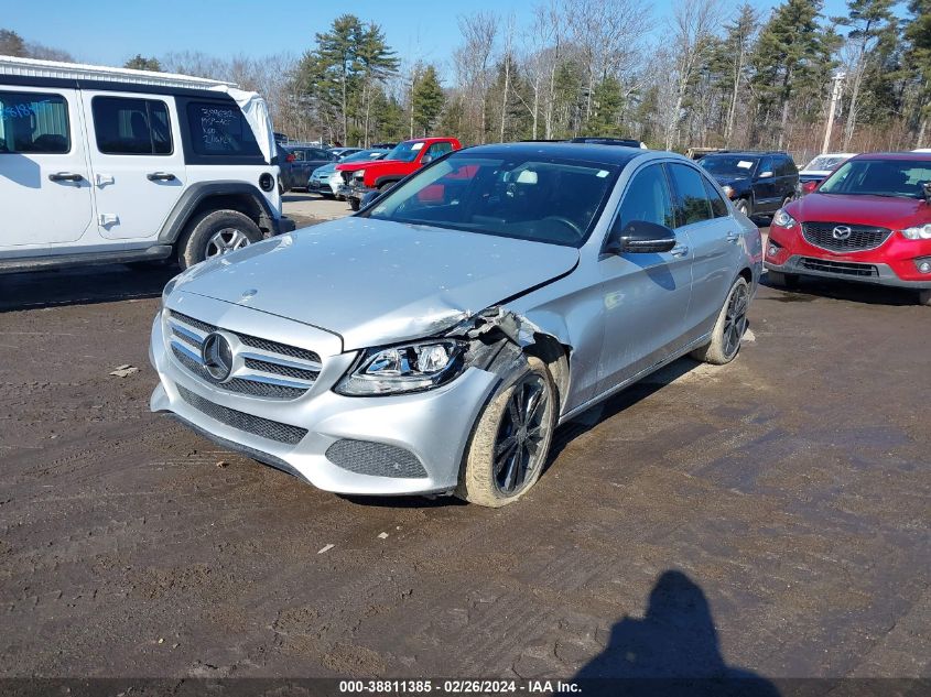 55SWF4KBXGU101135 2016 MERCEDES-BENZ C CLASS - Image 2