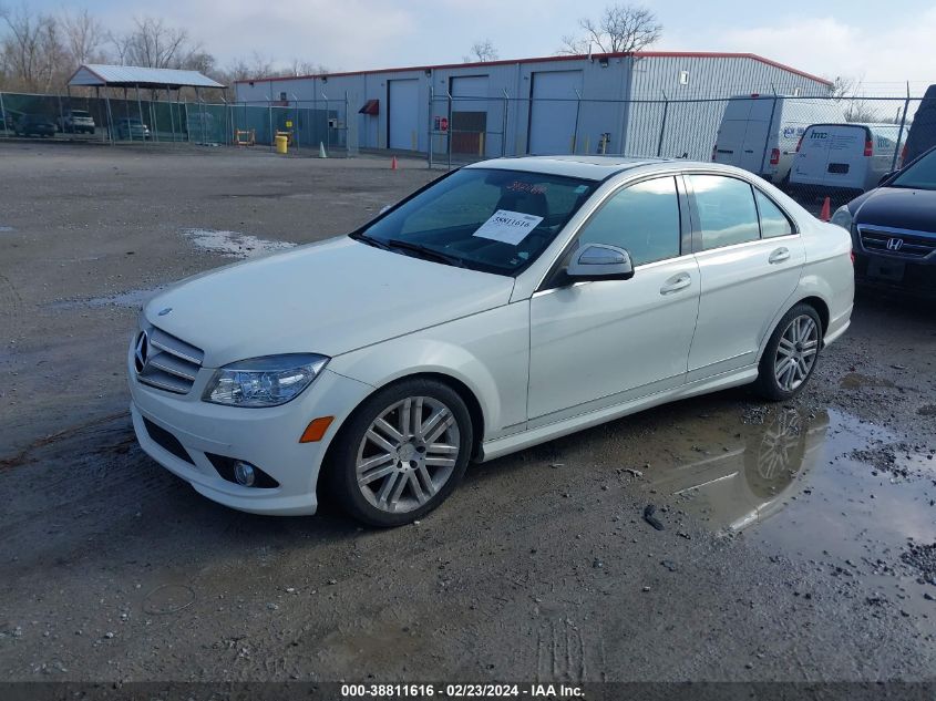 2008 Mercedes-Benz C 300 Luxury 4Matic/Sport 4Matic VIN: WDDGF81X58F159456 Lot: 38811616