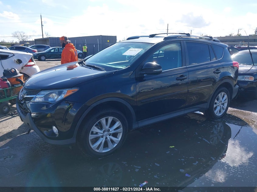 2013 TOYOTA RAV4 LIMITED - 2T3DFREV2DW115967