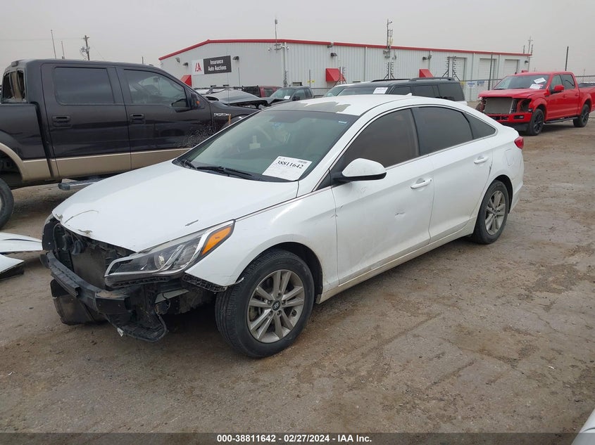 VIN 5NPE24AF7HH523816 2017 HYUNDAI SONATA SE