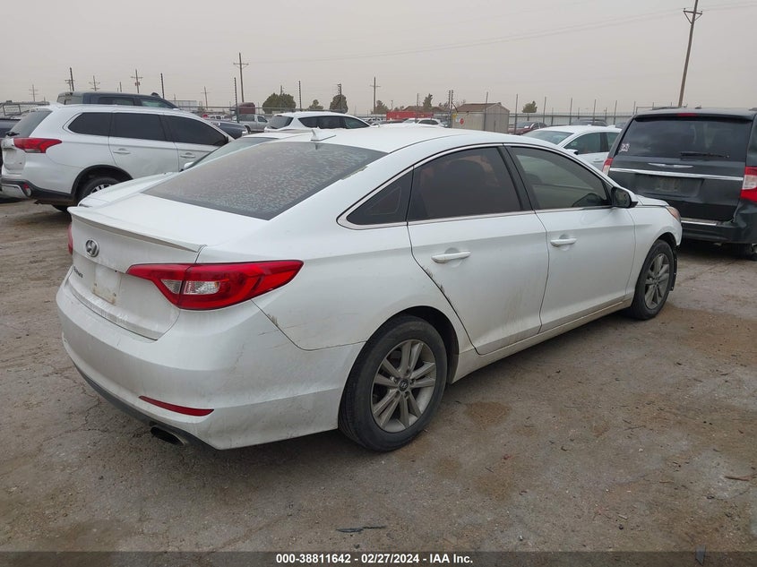 VIN 5NPE24AF7HH523816 2017 HYUNDAI SONATA SE