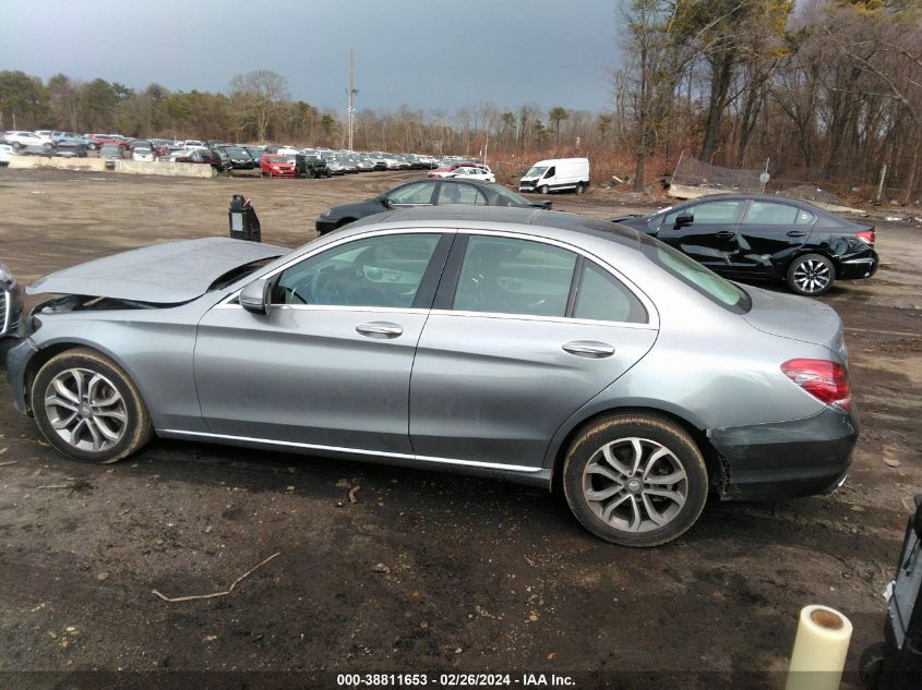 2016 Mercedes-Benz C 300 4Matic/Luxury 4Matic/Sport 4Matic VIN: 55SWF4KB0GU102813 Lot: 38811653