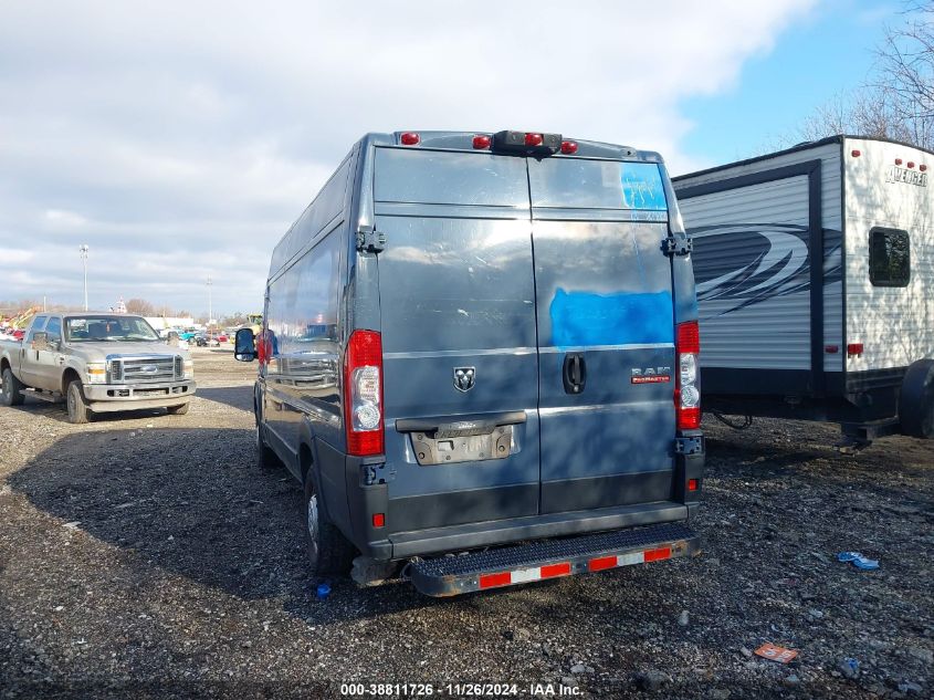 2020 Ram Promaster 3500 Cargo Van High Roof 159 Wb Ext VIN: 3C6URVJG4LE117695 Lot: 38811726