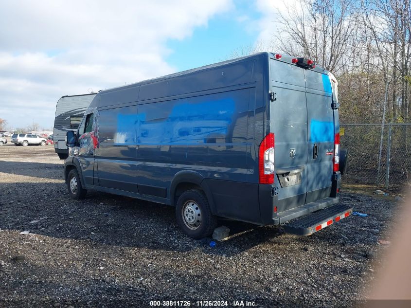 2020 Ram Promaster 3500 Cargo Van High Roof 159 Wb Ext VIN: 3C6URVJG4LE117695 Lot: 38811726
