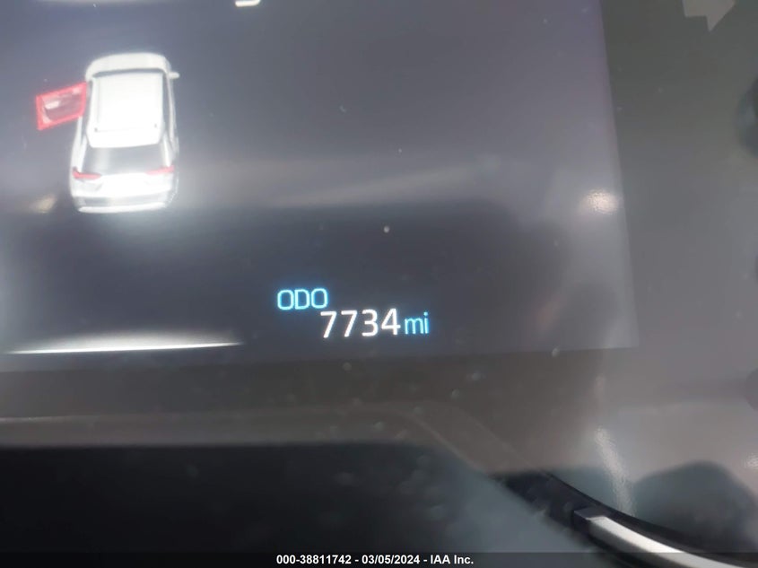 VIN 2T3H1RFV1PW270187 2023 TOYOTA RAV4 LE