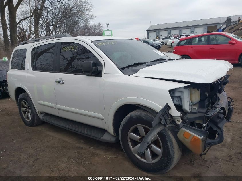 2014 Nissan Armada Sv VIN: 5N1AA0ND9EN605296 Lot: 38811817