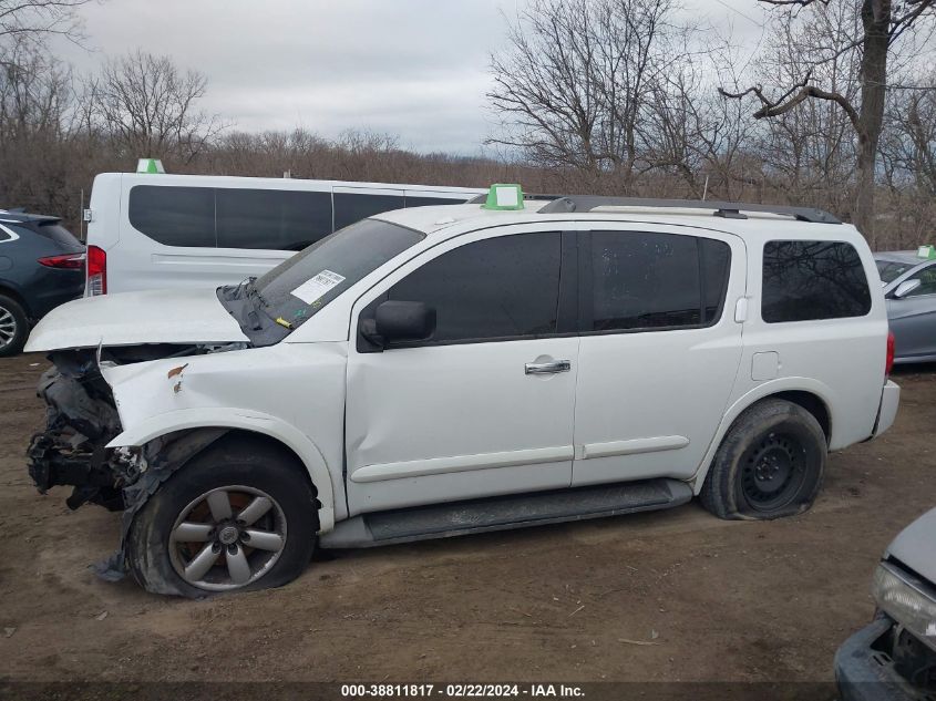 2014 Nissan Armada Sv VIN: 5N1AA0ND9EN605296 Lot: 38811817